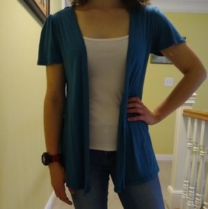 Charlotte Russe lace back cardigan size S